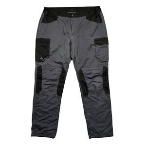 Delta Plus Mach 2 M2PW3 Regular Fit Gray Black Utility Work Pants Mens Size XL